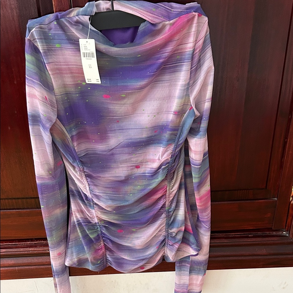 Anthropologie Multicolor Long Sleeve Top